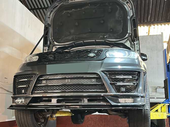 Reconditioned Range Rover engines