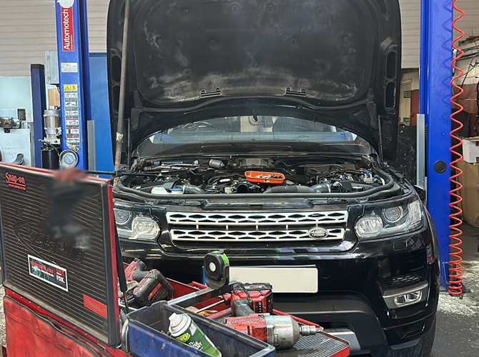 Reconditioned Range Rover engines